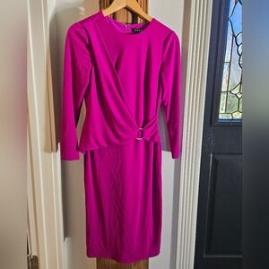 Lauren Ralph Lauren Long-Sleeve Cocktail Dress